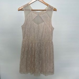Ivory Lace Dress